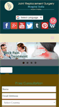 Mobile Screenshot of jointreplacementsurgeryhospitalindia.com